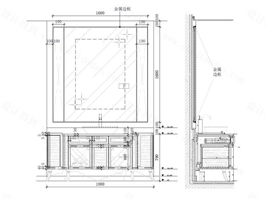 【厂商】贝根镜柜十六