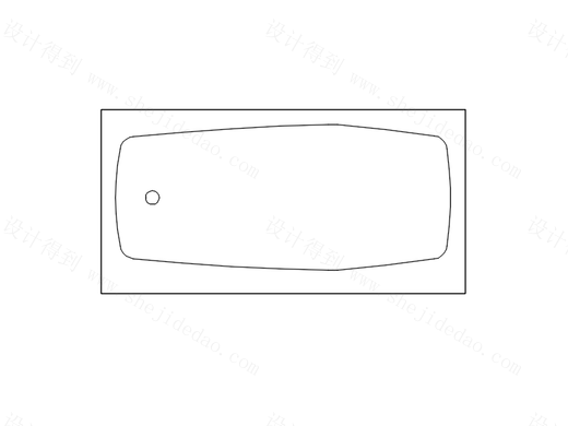 【洁具】浴缸09.png