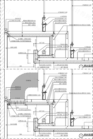 全龙骨吊顶工艺节点