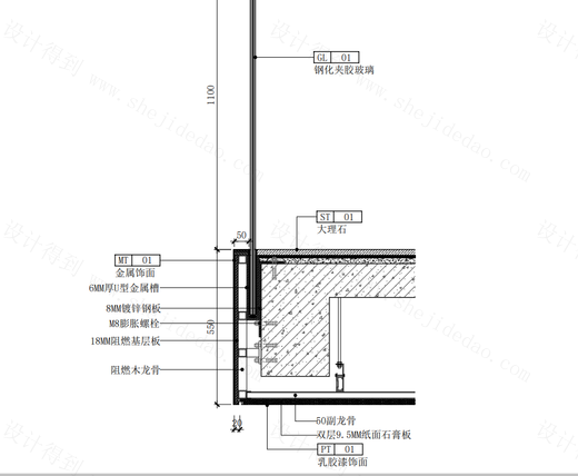 纯玻璃栏河栏杆楼梯栏河栏杆