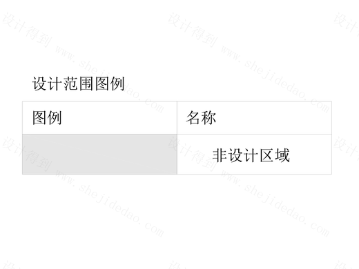 【图例】设计范围图例
